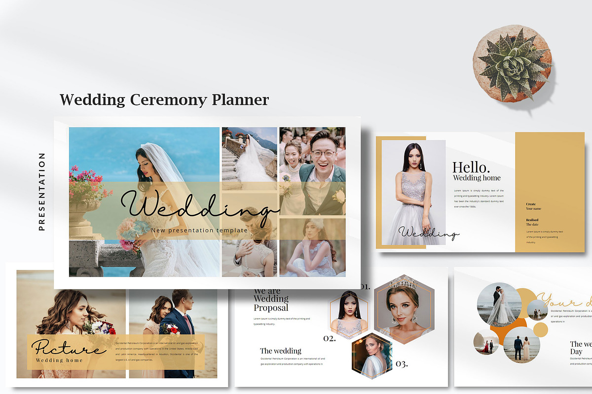 Wedding Ceremony Planner Powerpoint, a Presentation Template by Putra Khan (Photo 1 of 15)