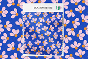 Daisies floral pattern / vector+jpg, a Pattern Graphic by Lisa Jasmin Bauer (Thumbnail 6 of 8)