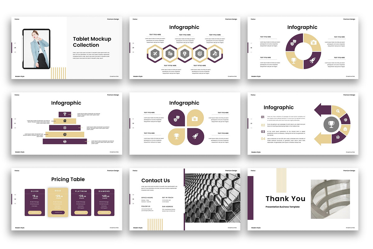 Festus– Business  Keynote Template, a Presentation Template by kreatifreya (Photo 5 of 5)
