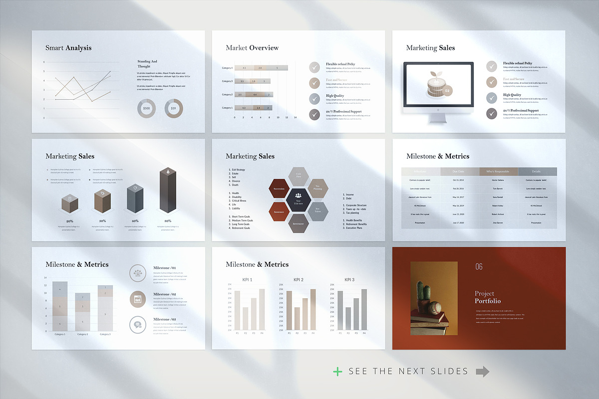 Minimal Business PowerPoint Template
