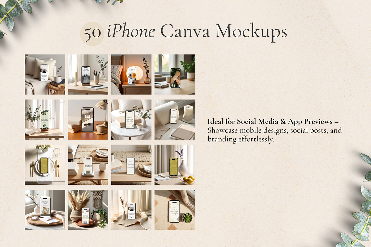 iPhone, iPad, Laptop Canva Mockups, a Mac Mockup by Matisse Studio (Photo 8 of 10)