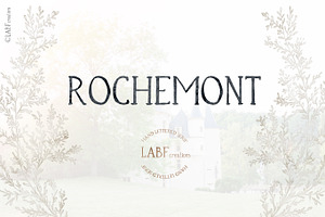 Rochemont Rustic Hand Written Font