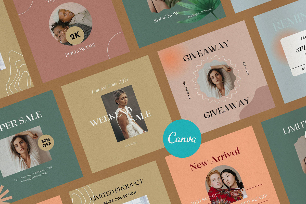 Alice - Canva Instagram, a Social Media Template by Temptackle (Photo 2 of 5)