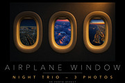 Airplane Window Photo Effect, a Social Media Template by DesignerCandies (Thumbnail 1 of 4)