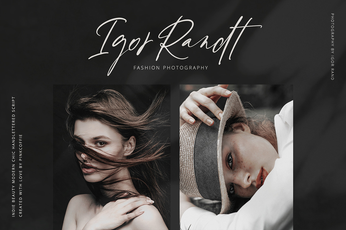 Indie Beauty Chic Handlettered Font, a Script Font by Pink Coffie (Photo 28 of 30)