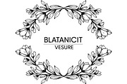 Floral HeartWreath Black Silhouet, a Person Illustration by Designer_Momina (Thumbnail 5 of 20)