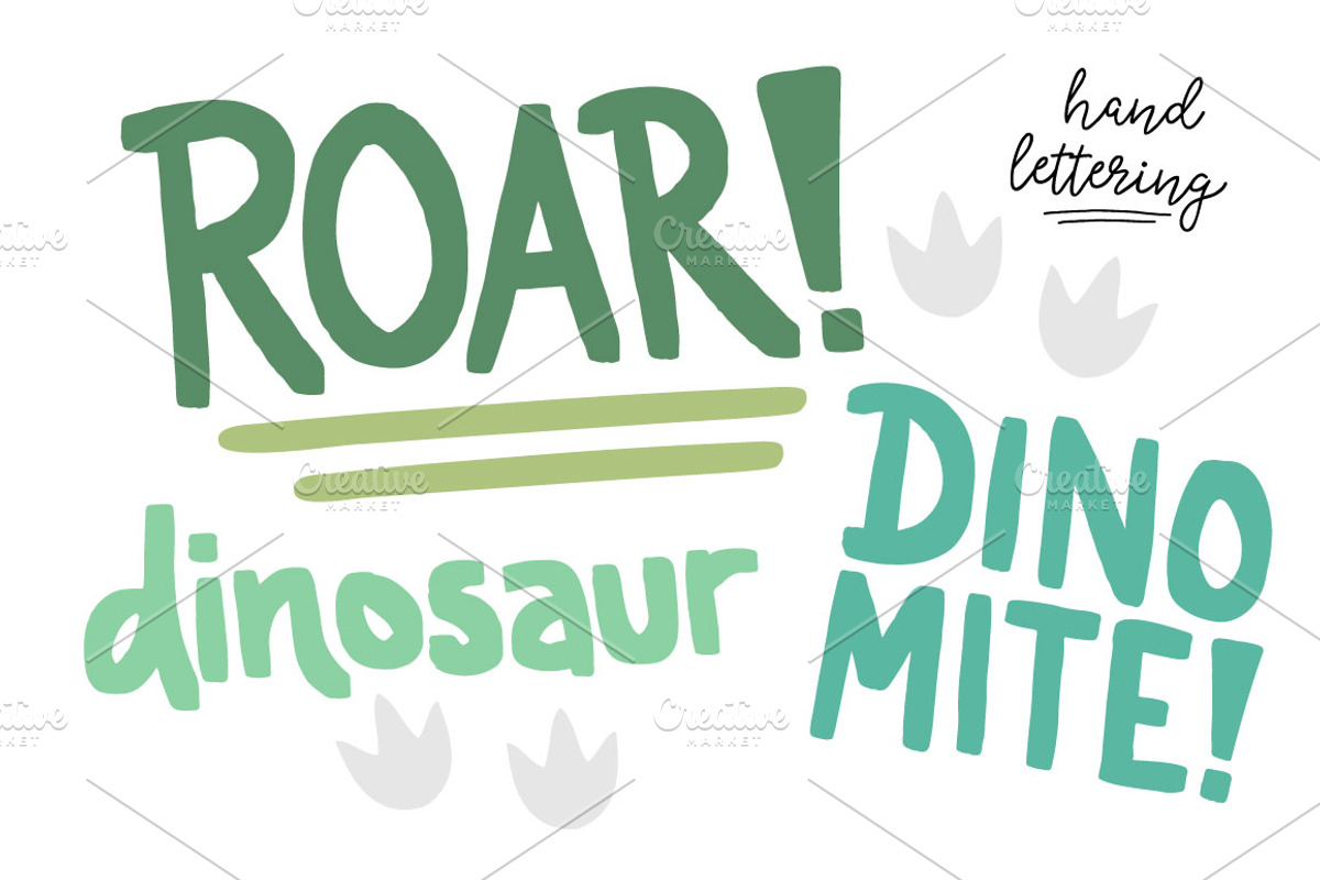 Darling Dinos - Illustration Set, an Animal Illustration by Illustrations by Jessie (Photo 4 of 5)