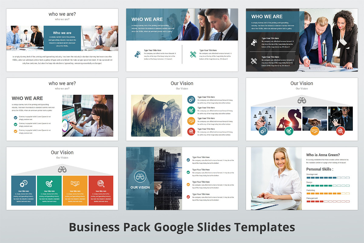 Business Pack Google Slides Bundle, a Presentation Template by GraphicStan (Photo 21 of 41)