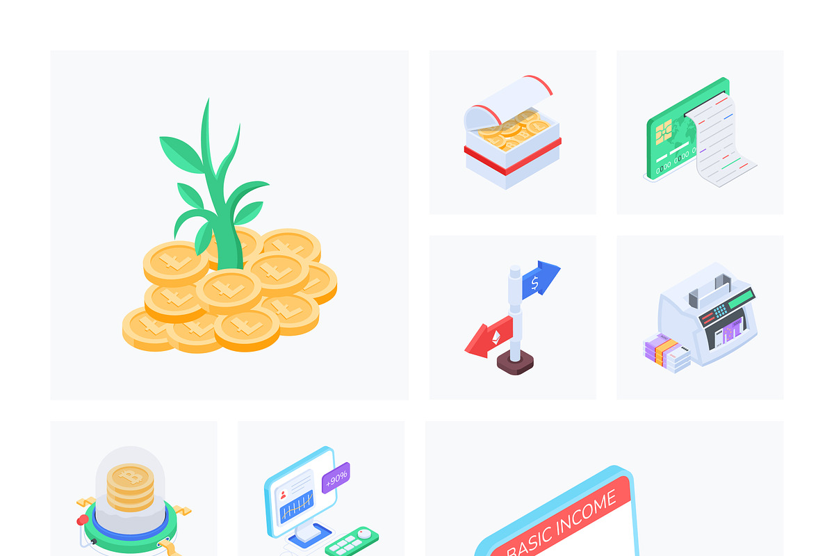 Animated Finance and Money Icons, a Duotone Icon by Vectors Market (Photo 7 of 10)