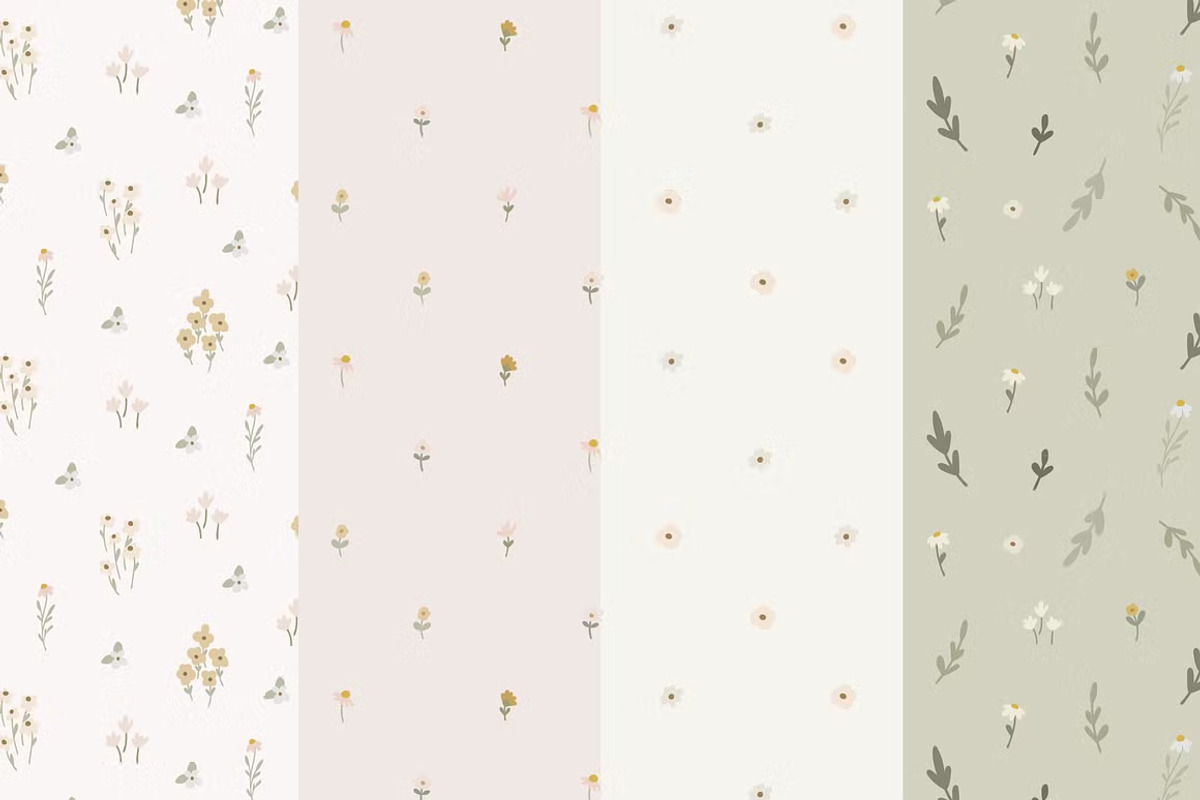 4 in 1 Pattern Bundle - 64 Patterns, a Pattern Graphic by Emilie Cliche (Photo 32 of 34)