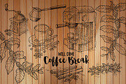 Watercolor Break Time Coffee, a Food Illustration by Graphobia (Thumbnail 5 of 12)