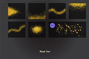 Gold Glitter, a Wallpaper Graphic by BomSymbols (Thumbnail 5 of 5)