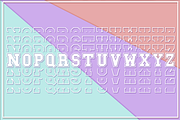 Go Sports Stacked Mirror Font, a Font by Anastasia Feya (Thumbnail 8 of 11)