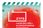 ZYFR - VINTAGE/MODERN DISPLAY FONT, a Sans Serif Font by GESTALT (Thumbnail 8 of 11)