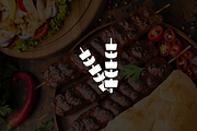 Minimalist Doner Kebab Logo, a Branding & Logo Template by Luxury Logos (Thumbnail 2 of 4)