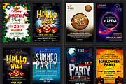 100-Party Flyers Bundle, a Flyer Template by AfzaalGraphics (Thumbnail 13 of 14)