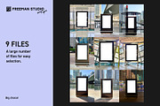 Banner Mockup Set, an Advertising Mockup by Freeman Studio (Thumbnail 4 of 10)