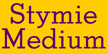 Stymie Medium