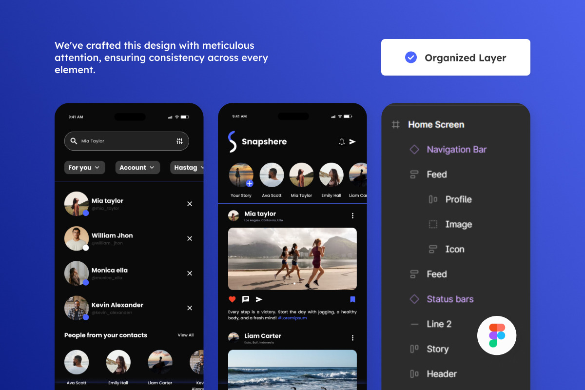 Snapshare - Social Media Mobile App, an App Template by productype1 (Photo 2 of 5)