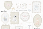 Cloud Dancer. Quirky watercolor., an Object Graphic by ma_i_vi (Thumbnail 3 of 10)