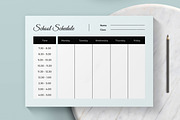 School Planner Design Template, a Stationery Template by MightyDesign (Thumbnail 2 of 7)