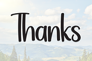 Mountain | Script Font, a Script Font by Scratchones (Thumbnail 9 of 9)