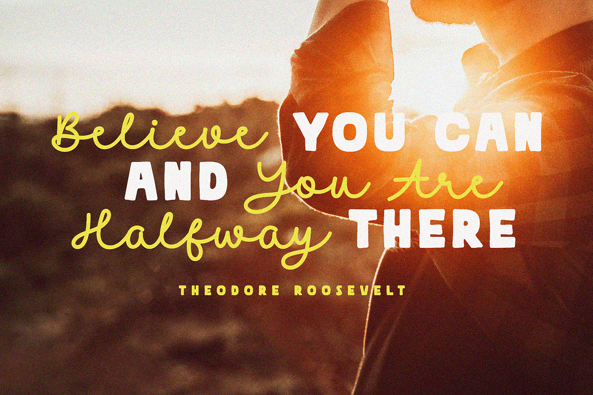 Swag Teacher | Fun Font Duo, a Handwritten Font by Airotype (Photo 5 of 13)