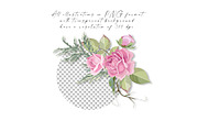 Blooming roses, an Illustration by Vasmila (Thumbnail 6 of 14)