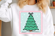 Christmas Tree Hand Drawn Coquette, an Illustration by SinaCreation (Thumbnail 2 of 7)