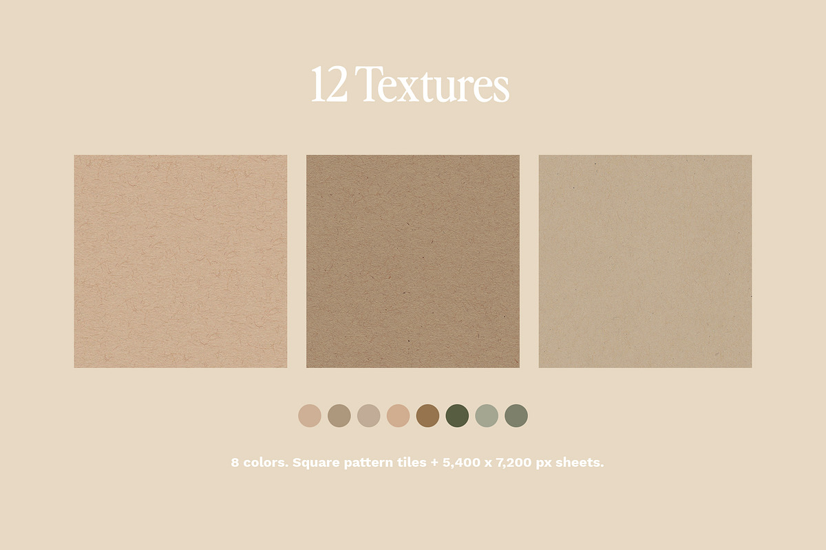 Natural Textures Seamless Patterns, a Texture Graphic by Basia Stryjecka (Photo 8 of 18)