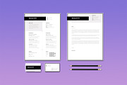 Resume / CV - Smith, a Resume Template by 3Angle (Thumbnail 2 of 4)