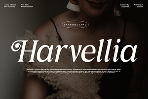 Harvellia - Luxury Magazine Serif