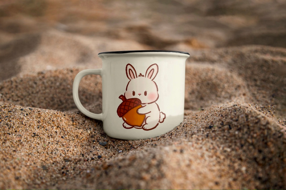 Kawaii Bunny Farmhouse Harvest clipa, an Animal Illustration by Blumensdiary (Photo 7 of 8)