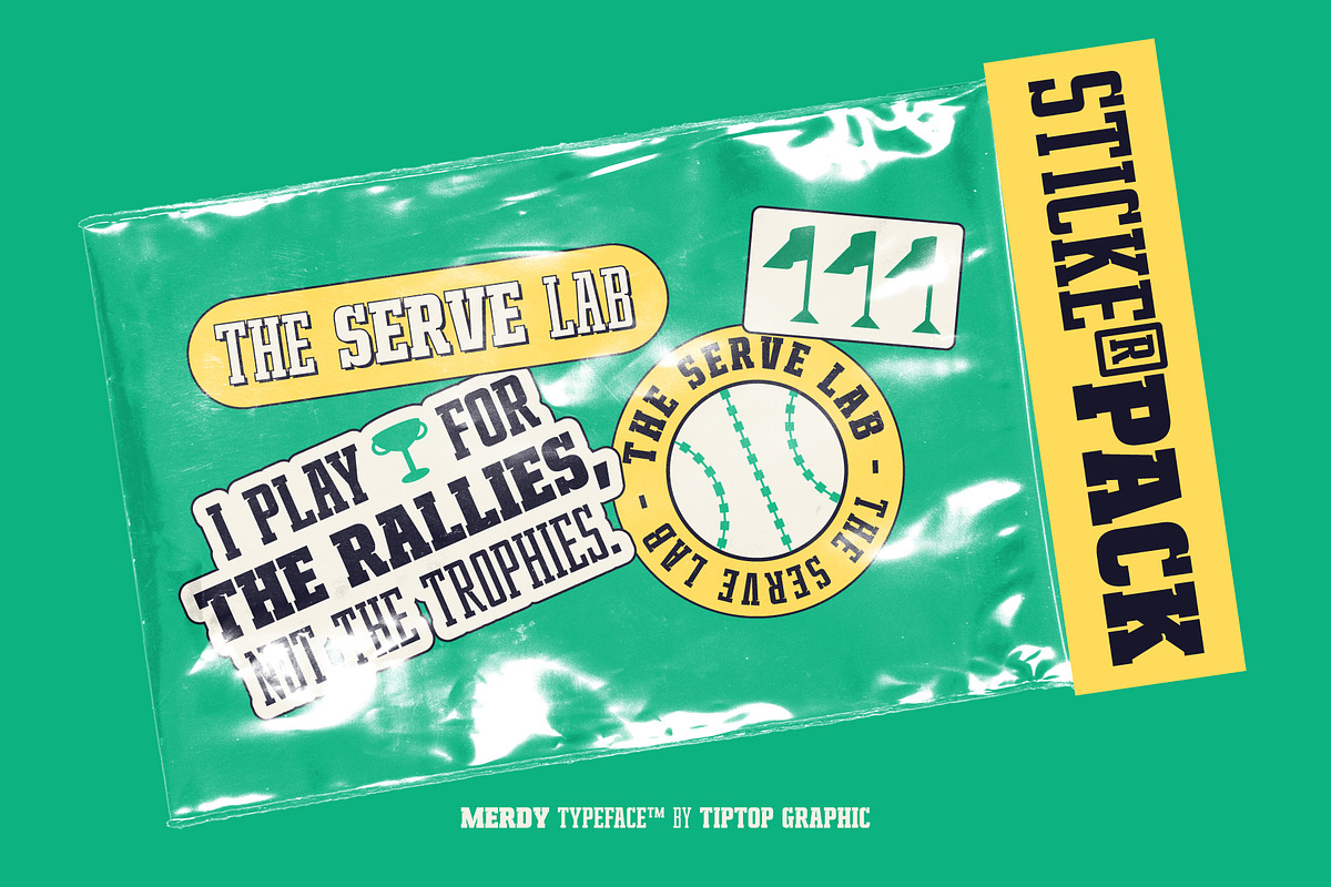 Merdy – Sporty Slab Serif Font, a Serif Font by Tiptop Graphic (Photo 10 of 10)
