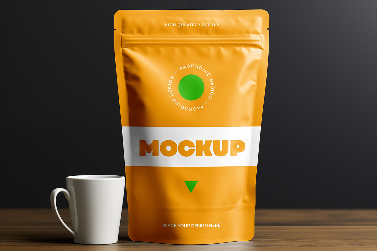 Food Packaging Mockup Bundle, a Packaging Mockup by dpi (Photo 2 of 15)