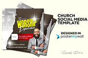 Worship Experience Church Template, a Social Media Template by Sipi_Graphics (Thumbnail 1 of 3)
