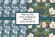 William Morris Pattern Pack Spring, a Pattern Graphic by RachelStudio (Thumbnail 4 of 10)
