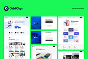 OddGigs Figma Design Kit for LMS, an UI Kit Template by Themesmile (Thumbnail 5 of 5)
