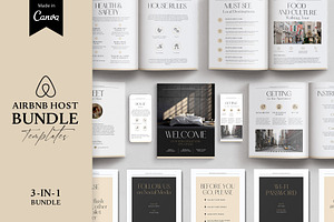 Airbnb Welcome Host BUNDLE Canva