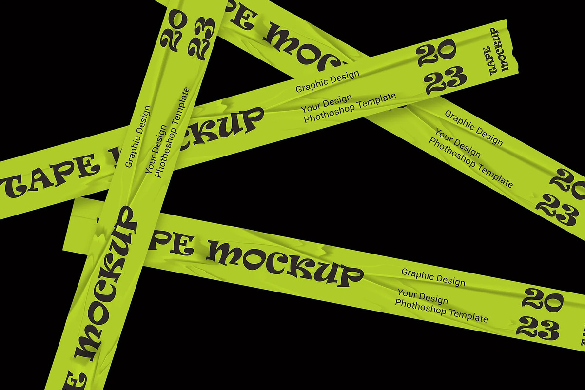 Tape Mockup, an Advertising Mockup by Hubzway (Photo 2 of 2)