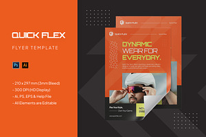 Quick Flex - Flyer Template, a Flyer Template by StreaksideStd