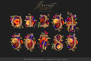 Harvest Moon Floral Clip Art Kit, an Object Graphic by Eclectic Anthology (Thumbnail 17 of 21)