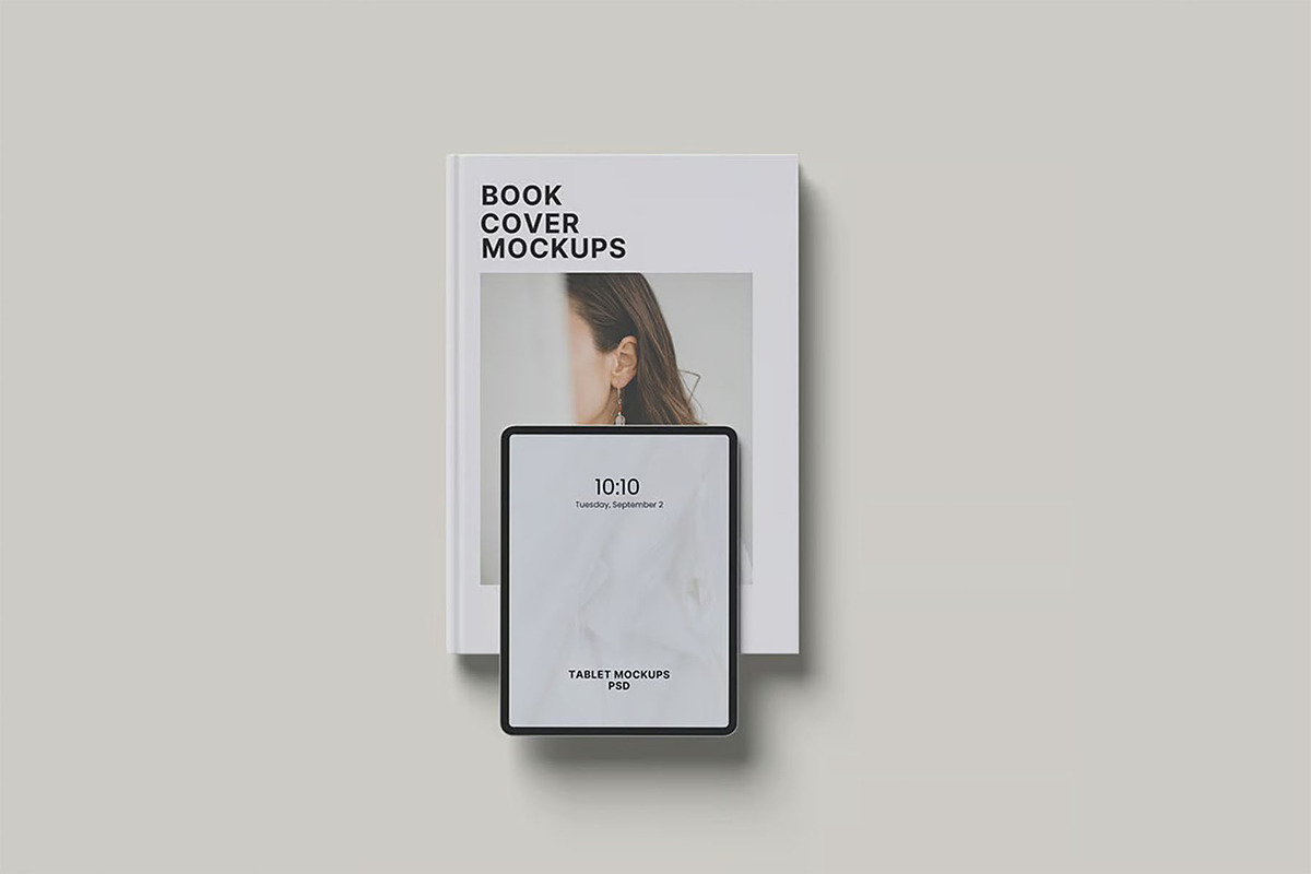 Magazine With Ipad Mockup, an iPad Mockup by zpackcreative (Photo 3 of 4)