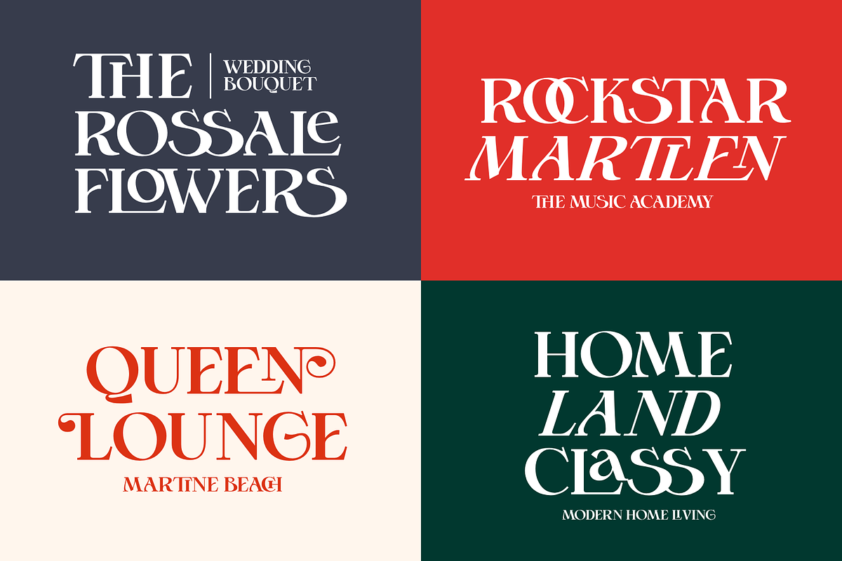 Belma Moghena - Decorative Serif, a Serif Font by Bring To Type (Photo 6 of 10)