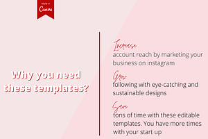 60 Pink Candy Instagram Template