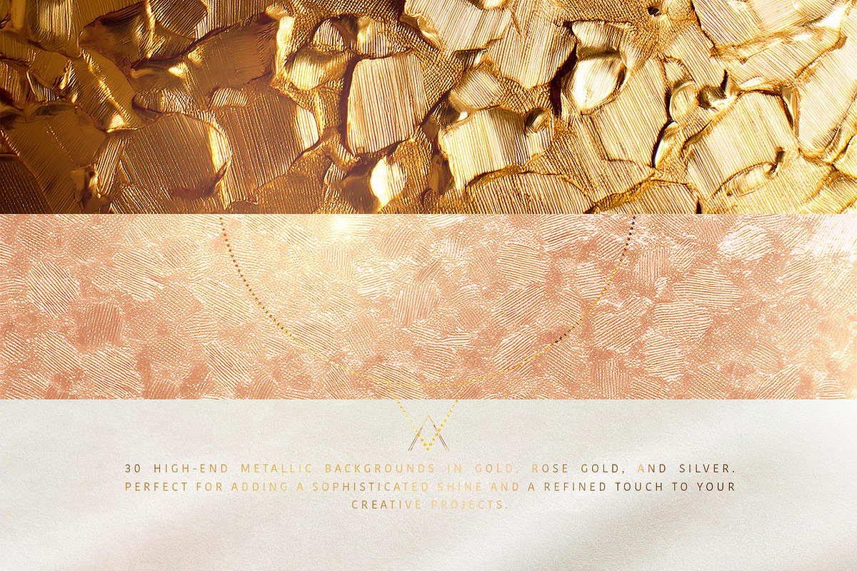 Gilded Dreams. Golden Backgrounds., a Texture Graphic by Anna Babich (Photo 2 of 9)