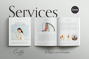 Service Experience Canva Templates, a Magazine Template by Sierra Creative Studio (Thumbnail 3 of 17)