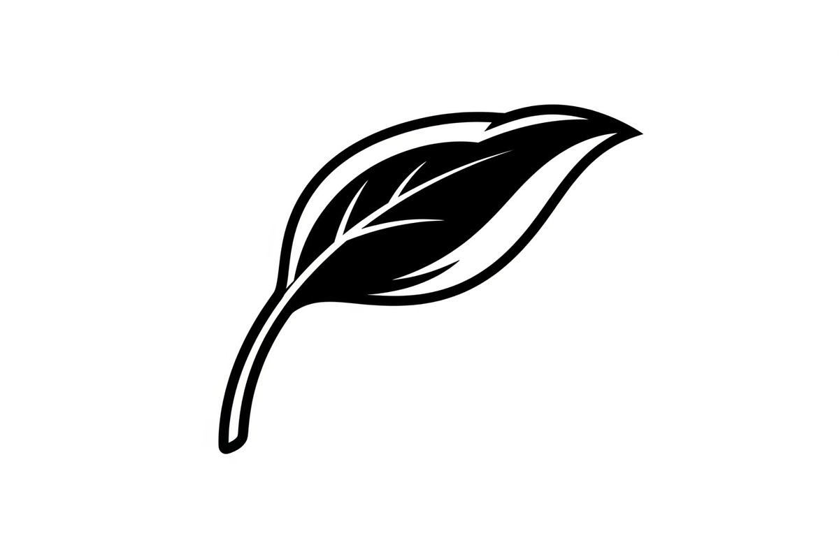 Hand Drawn Leaf Line Art Bundle, an Illustration by hafijul (Photo 5 of 51)
