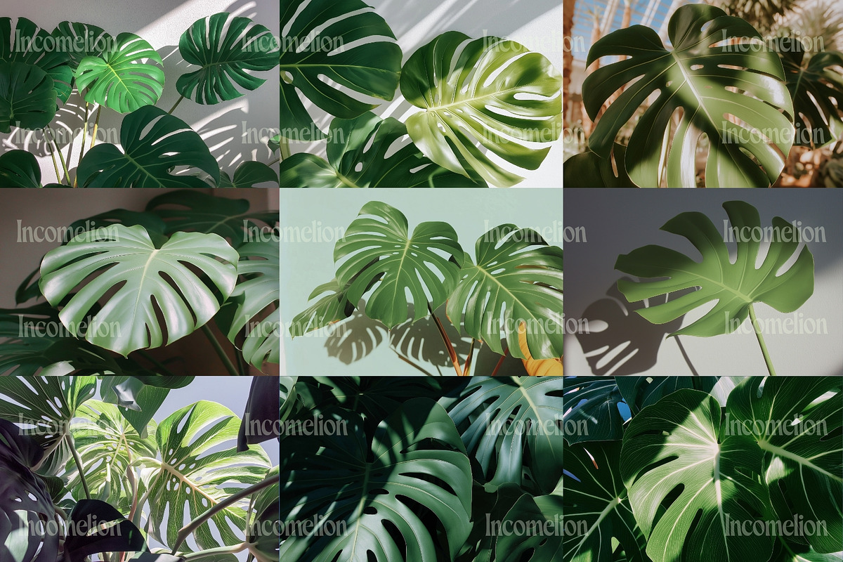 45 Aesthetic Monstera Plant Photos, a Nature Photo by Incomelion (Photo 7 of 12)