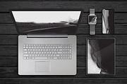 Stipple - Vector landscapes, a Background Graphic by RDShop (Thumbnail 4 of 7)